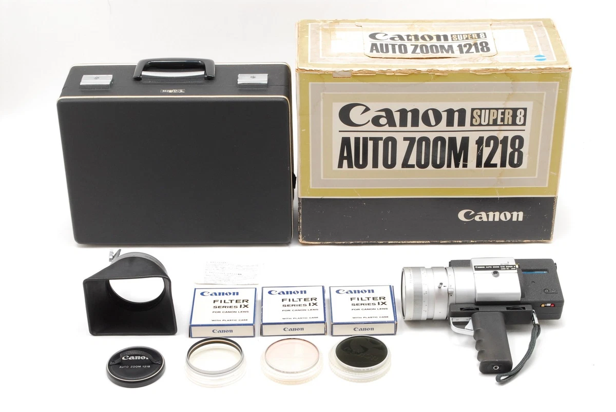 Canon AUTO ZOOM 618 SV SUPER 8 ケース付き Canon AUTO ZOOM 618 SV SUPER 8 ケース付き
