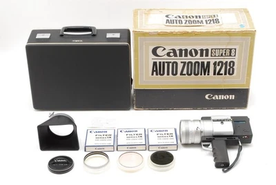 【EXC+5】Vintage Canon Auto Zoom 1218 Super 8 8mm Movie Cine Film Camera From JPN - Bild 1 von 4