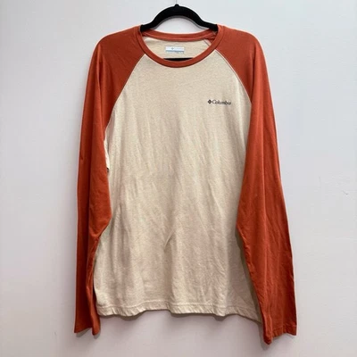 Columbia Men’s  Thistletown Hills Long Sleeve Raglan Jersey TShirt Men’s XL NWOT - Image 1 of 4