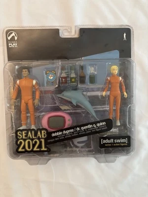 Фигурки Sealab 2021 Debbie Dupree & Dr. Quentin Quinn 2005 Palisades игрушки запечатанные - Изображение 1 из 4