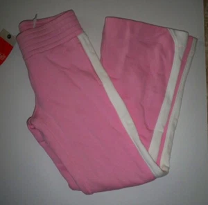 CHICAS JÓVENES NIKE BALONCESTO PANTALONES DE SUDOR ATLÉTICOS ROSA RAYAS NUEVOS $44 642 - Imagen 1 de 4
