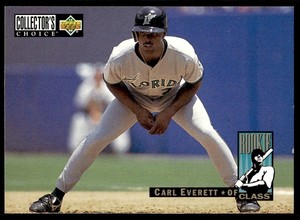 1994 Collector's Choice Carl Everett Florida Marlins #6
