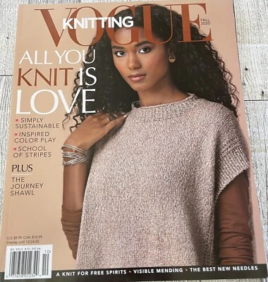 VOGUE KNITTING Fall 2020 Newsstand Copy t647 - Image 1 of 4
