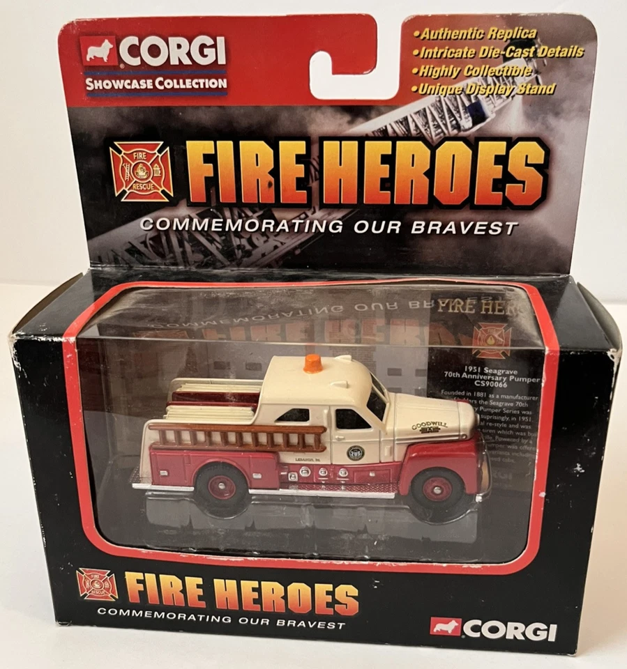 Corgi Showcase Collection Fire Heroes 1960 Alf 900 Series Pumper Cs90044