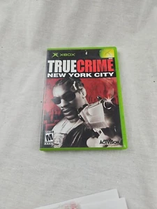 True Crime New York City Original Xbox Complete CIB Tested + Working 2005 - Picture 1 of 3