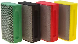 KGS® PRO PAD Tampone diamantato curvo 90x55 per levigatura su superfici angolari - Imagen 1 de 8