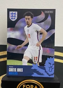 Panini The Best of England 2022 Curtis Jones Black Laser Foil 1/1 Rookie One SSP - Picture 1 of 3