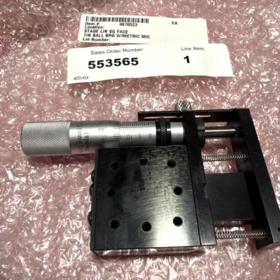 PARKER DAEDAL 4054M Ball Bearing Positioner Stage 1" 1.75"x1.75"x0.75" *NEW* - Image 1 of 4