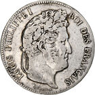 [#1113405] M&#252;nze, Frankreich, Louis-Philippe, 5 Francs, 1837, Lille, S, Silber,