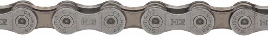 Shimano CN-HG53 Chain - 9-Speed, 116 Links, Gray - Image 1 of 1