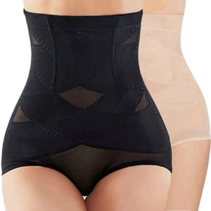 Womens High Waist Trainer Tummy Control Body Shaper Underwear Seamless Panties - Picture 1 of 14