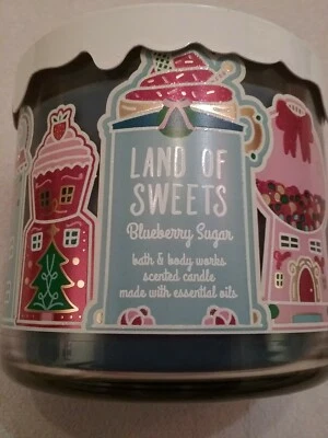 Bath Body Works ❤ Bluberry Sugar Rarität ❤ SAMMLER -  ähnlich Yankee Candle  - Bild 1 von 4