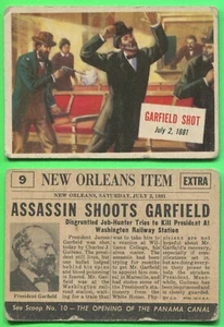 1954 Topps Scoop - (R714-19) - #9 Garfield Shot (b) - Picture 1 of 1