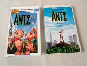Antz VHS 1999 Clamshell Woody Allen, Sharon Stone, Gene Hackman Different Covers - Picture 1 of 4