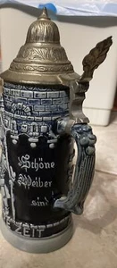 "También Die Freud Hat Your Zeit" German Beer Stein - Imagen 1 de 11
