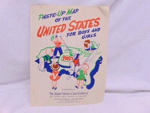 1949 Paste Up Karte USA - Akron Savings & Loan NC - Bild 1 von 7