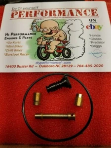 Predator 212cc / All China Clones 196cc Hi Perf Jetting Kit for Methanol - Imagen 1 de 1