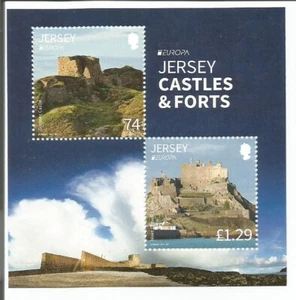 Jersey Block Europa 2017 Castillos y Castillos MNH. - Imagen 1 de 1
