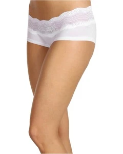 Cosabella Dolce Boyshort Panty White L45409 Women's Size M - Picture 1 of 4