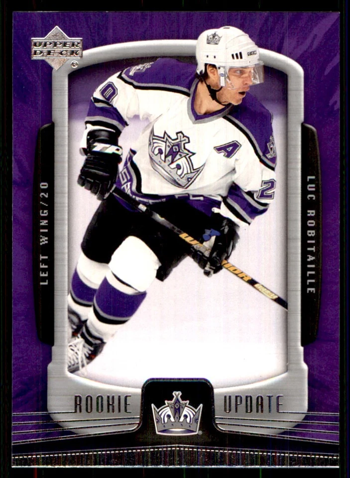 2005-06 Upper Deck Rookie Update Luc Robitaille Los Angeles Kings #47 - Image 1 of 2