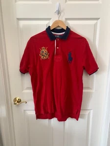Polo Ralph Lauren Herren Poloshirt rot Big Pony 2 Riders & Jockey Club Größe L - Bild 1 von 11