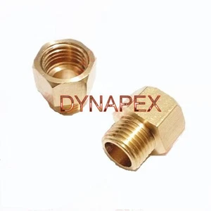 Pipe 1/4“ BSPP BSP Male x M14 M14X1.5mm Female Fitting Adaptor Oil Air Fuel P-7E - Foto 1 di 1