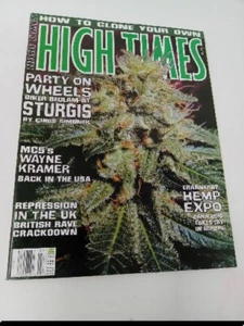 1995 July High Times Marijuana Magazine Sturgis Bikers MC5 Wayne Kramer Guitar - Picture 1 of 3