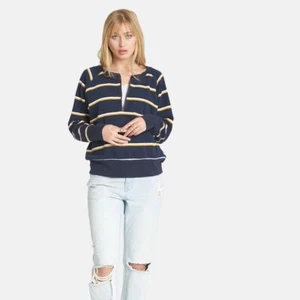 Jumper Element Enroll Damas Azul Marino con Media Cremallera L3FLA6 (XS y Pequeño) Nuevo con Etiquetas - Imagen 1 de 5