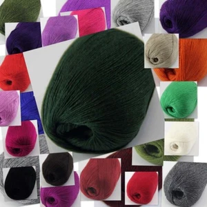 Sale 1 Ball x 50g Mongolian Pure Cashmere Wrap Shawls Hand Knitting Wool Yarn - Picture 1 of 52