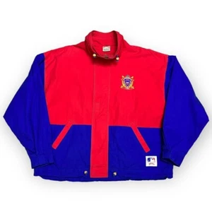 RARE Nutmeg CHICAGO CUBS Vintage 90s MLB Baseball Jacket - Mens XL - Picture 1 of 4