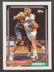 Alonzo Mourning 1993 Topps Rookie Basketball Karte #393 (NM) - Bild 1 von 2