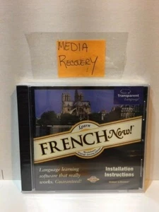 FRENCH NOW- Transparent Language (WIN/MAC CD-ROM) - Picture 1 of 2