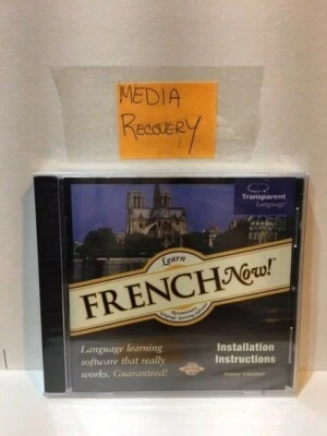 FRENCH NOW- Transparent Language (WIN/MAC CD-ROM) - Image 1 of 2
