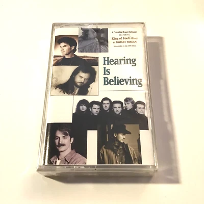 Hearing Is Believing (Cassette, 1995) Various, Dwight Yoakam, Travis Tritt, New - Image 1 of 3