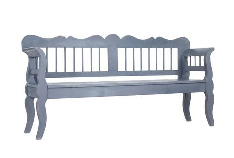 SWEDISH EARLY 20TH CENTURY PAINTED PINE BENCH Cover