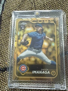 Colección Dorada Topps Shota Imanaga 2024 Cromo Novato RC #98/99 Chicago Cubs - Imagen 1 de 7