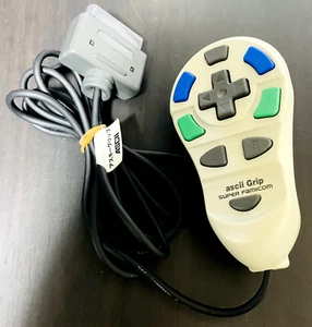 Empuñadura Ascii para Nintendo Super Famicom SNES probada y completamente funcional - Imagen 1 de 9
