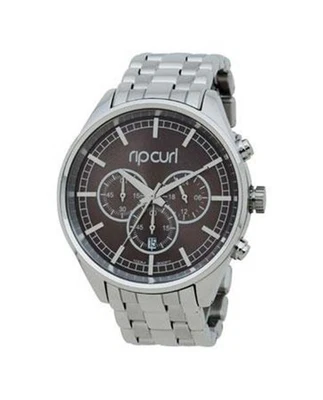 Rip Curl BAILEY CHRONO SSS WATCH Waterproof Watch New - A2739G Black Rrp $299.99 - Image 1 of 2
