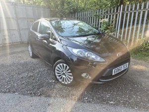 BREAKING FORD FIESTA 1.6 TDCI 22,000 MILES TITANIUM MK7 FIESTA DIESEL BLACK - Picture 1 of 21