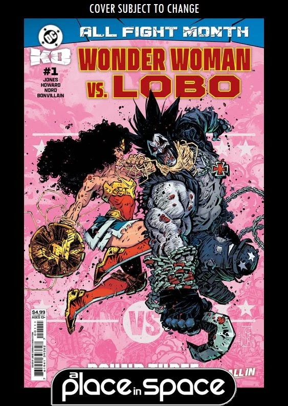DC K.O. WONDER WOMAN VS LOBO #1A JORGE CORONA (WK50)