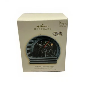 Hallmark Keepsake - 2008 The Final Confrontation -STAR WARS Light/Sound - Picture 1 of 8