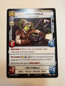 Hera Syndulla - Uncommon - JTL 45 NM - Star Wars Unlimited - Picture 1 of 2