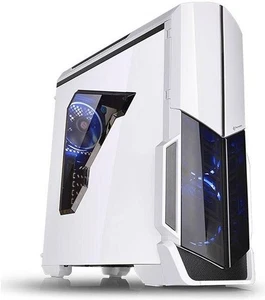 Thermaltake Versa N21 Snow Mid Tower Case, Supports 240mm Radiator, 5 Fans, Whit - Picture 1 of 15