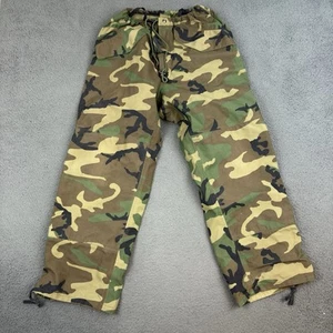 Pantalones camuflados GoreTex de clima frío extendidos militares de EE. UU. para hombre bosque mediano - Imagen 1 de 10