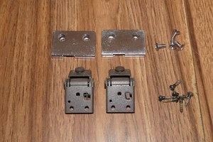 Pioneer PL-12D II Turntable Parts - Dust Cover Hinges - Complete Pair - Picture 1 of 5
