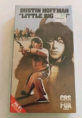 Little Big Man VHS SEALED Watermarks CBS Fox Dustin Hoffman VTG  - Image 1 of 4