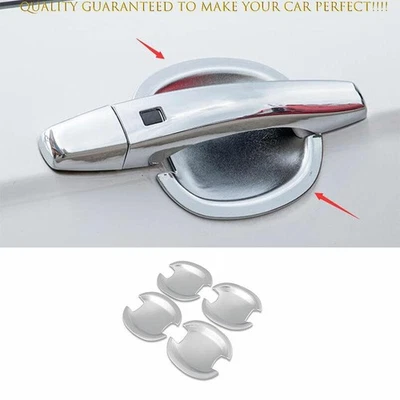 Cubierta exterior de tazón de puerta exterior cromada ABS para Volkswagen Jetta 2012-2018 Foto 1 de 4