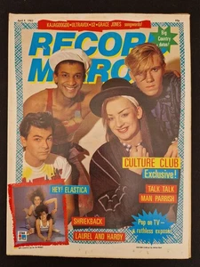 Record Mirror - April 9, 1983 - Pop Music Magazine - Culture Club - (B23845) - Afbeelding 1 van 1