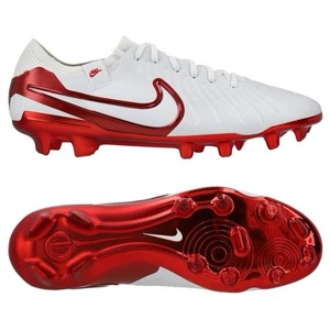 Gr. 40 NIKE TIEMPO LEGEND 10 ELITE FG CHROMATIC - WEISS/MULTICOLOR - Bild 1 von 9