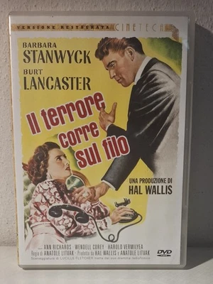 IL TERRORE CORRE SUL FILO di Anatole Litvak (1948) DVD Cineteca 2013 come nuovo - Immagine 1 di 4